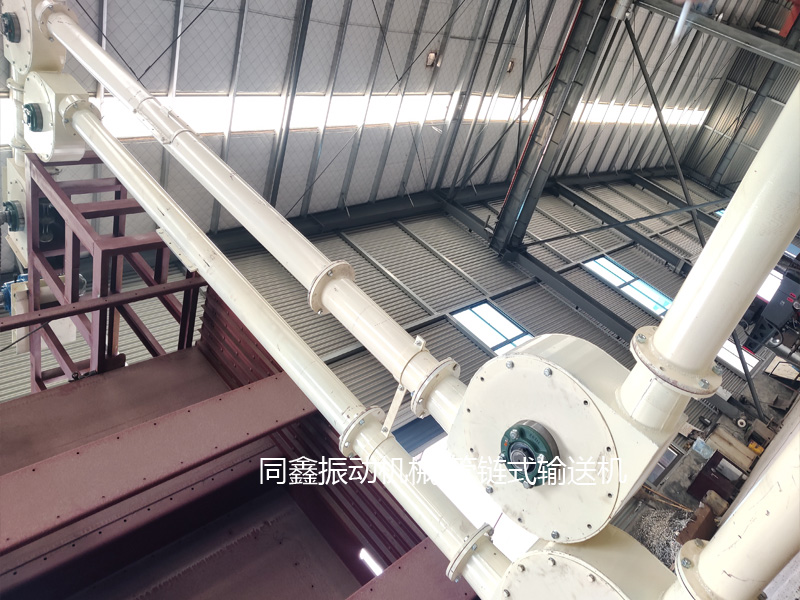 管鏈輸送機(jī)，管鏈?zhǔn)捷斔蜋C(jī)